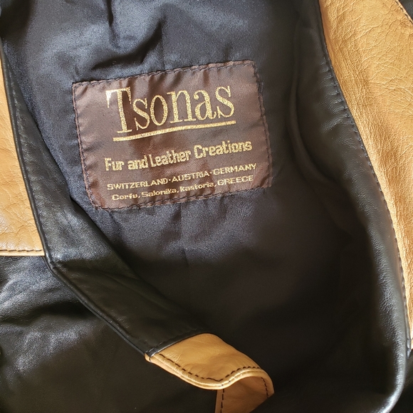 TSONAS leather bolero jacket - Picture 3 of 6